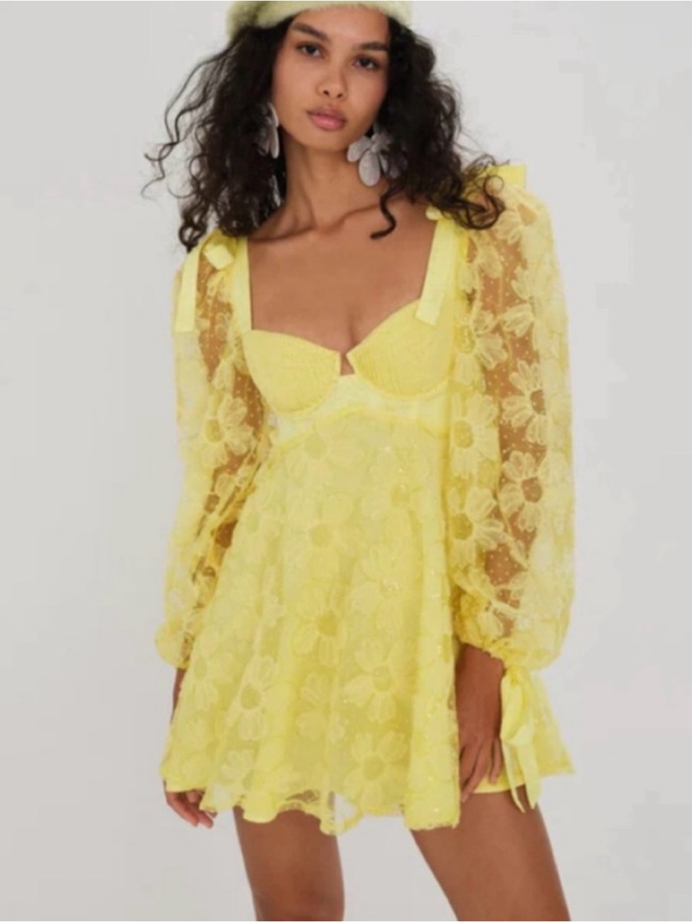 For Love & Lemons Kiersten Mini Dress